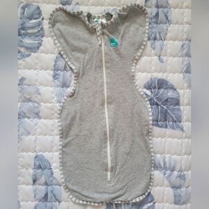 Love to Dream Swaddle Up-gray hands up swaddle, 0-3 month, newborn